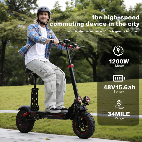 1 J11 PLUS Fast Electric Scooter for Adults
