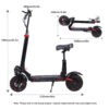 6 J11 PLUS Fast Electric Scooter for Adults