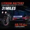 J11 MAX Motorized Scooter for Adults