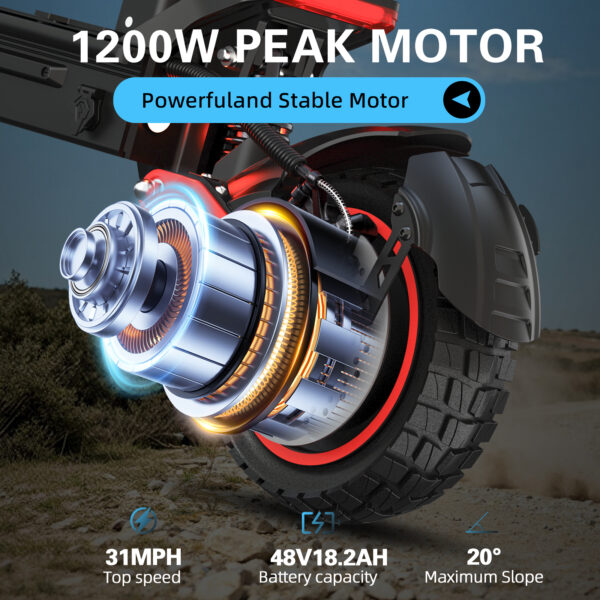 主图2 J15 MAX Off-Road Electric Scooter for Adults