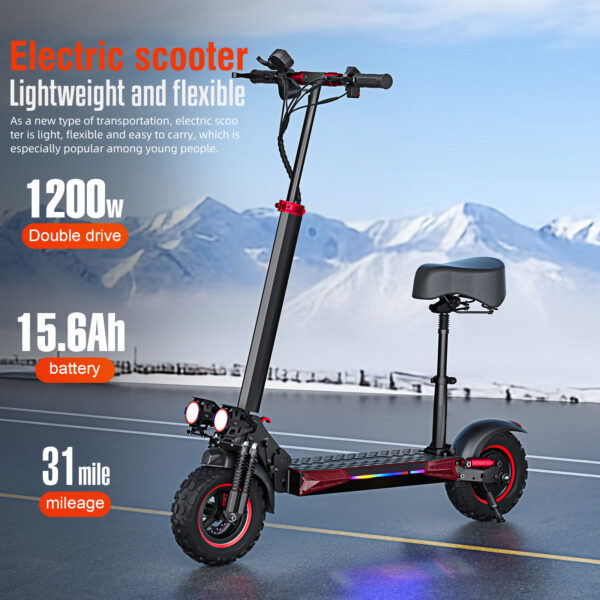 新J11主图1 J11 MAX Motorized Scooter for Adults