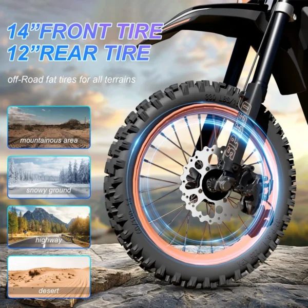 Y88 High-Performance Electric Dirt Bike