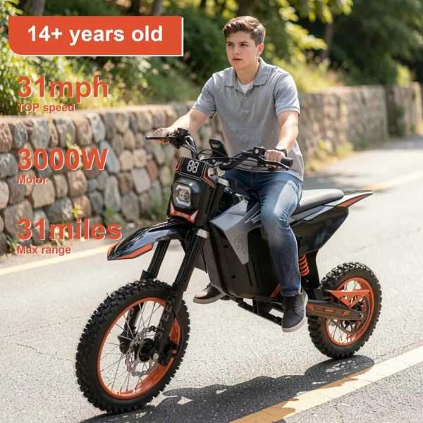 Y88 High-Performance Electric Dirt Bike